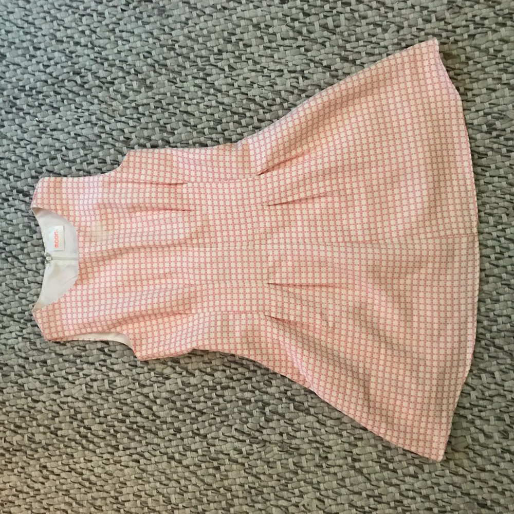 Pink checkered dress